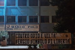 BARI - LICEO LINGUISTICO MARCO POLO (STRISCIONE)
