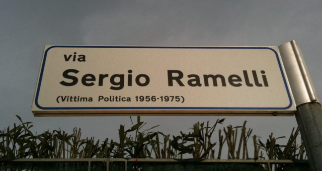 RAGUSA – Via Sergio Ramelli